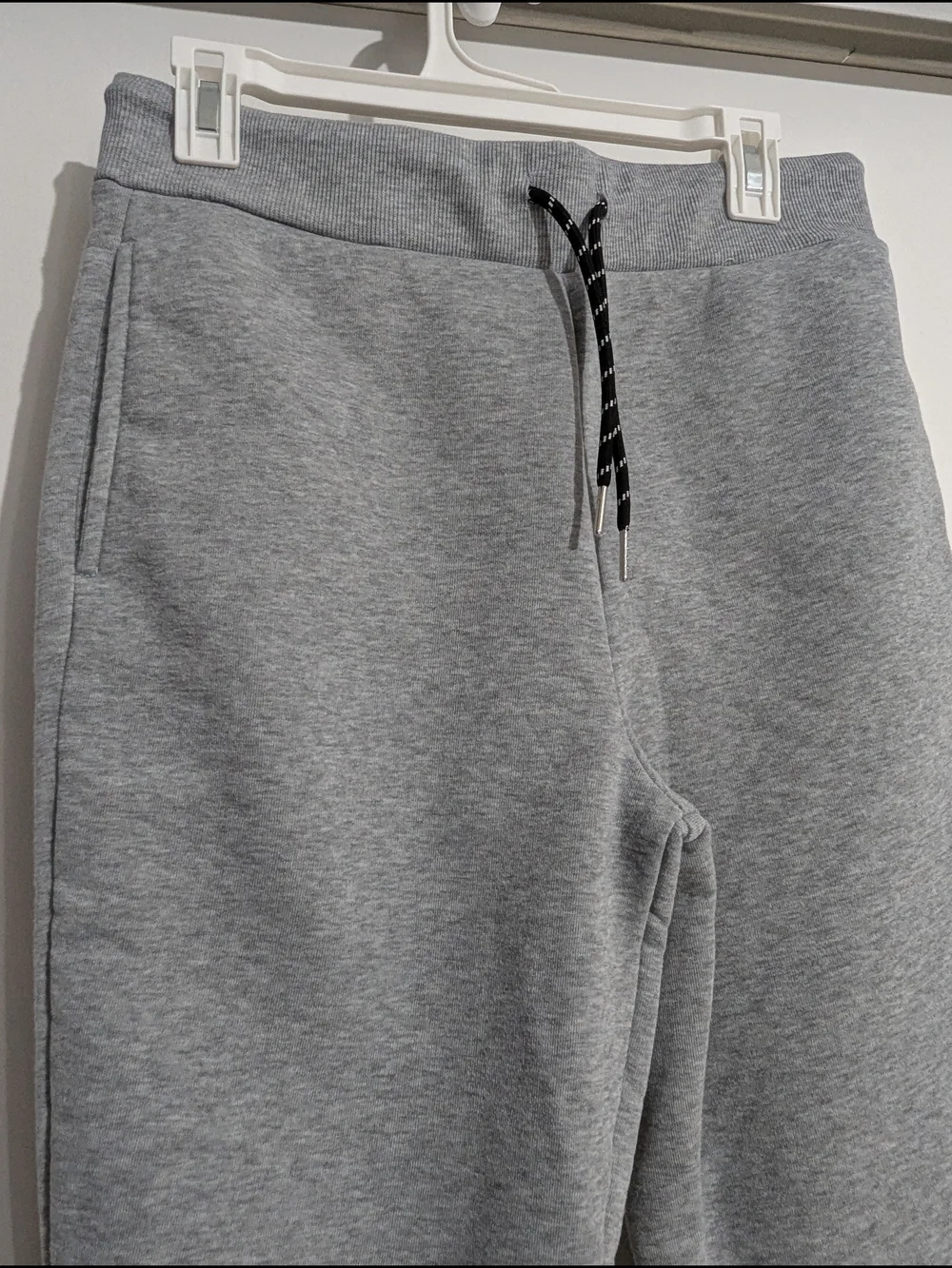 Women's/Men's ( Unissex )Gray Fleece Jogger Sweatpants - Unbranded